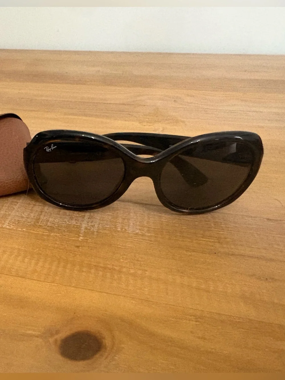 Ray-Ban Black Oval Sunglasses